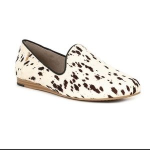 TOMS DARCY Birch Spotted Cow Hair Flats